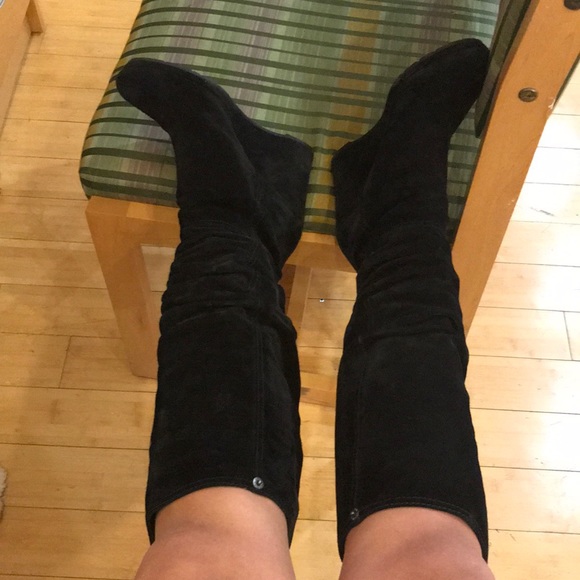 Prada knee high wedge boots - Picture 4 of 8